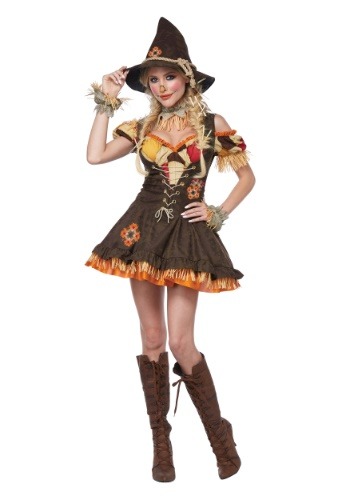 Women's Sassy Scarecrow Costume