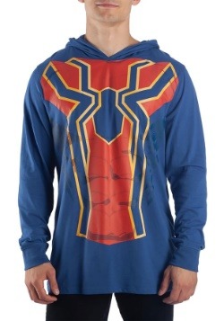 Men's Iron Spider Cosplay Light Weight Costume Hoodie