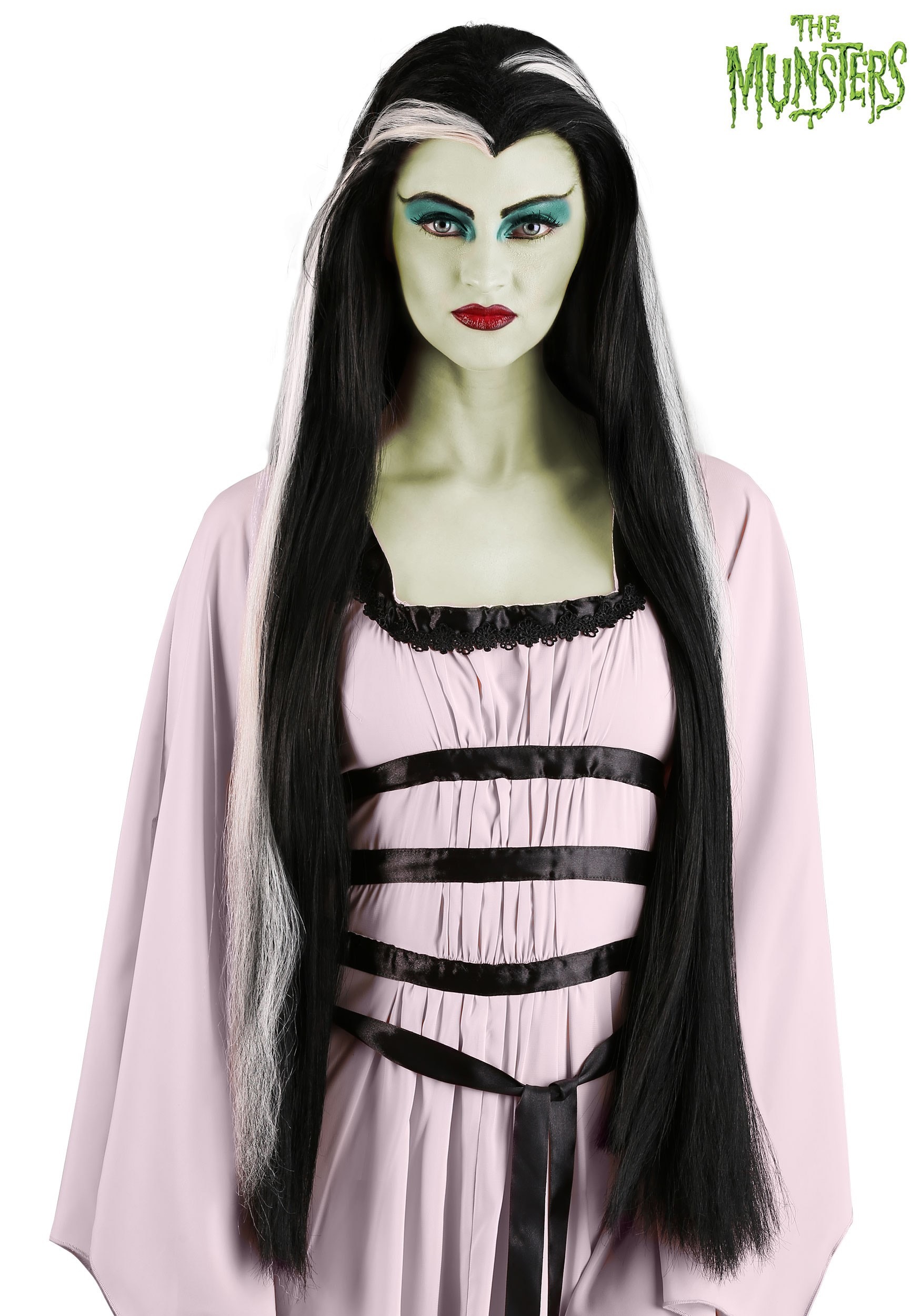 Rubies Lily The Munsters Movie Dress Wig Adult Womens Halloween Costume 16862 