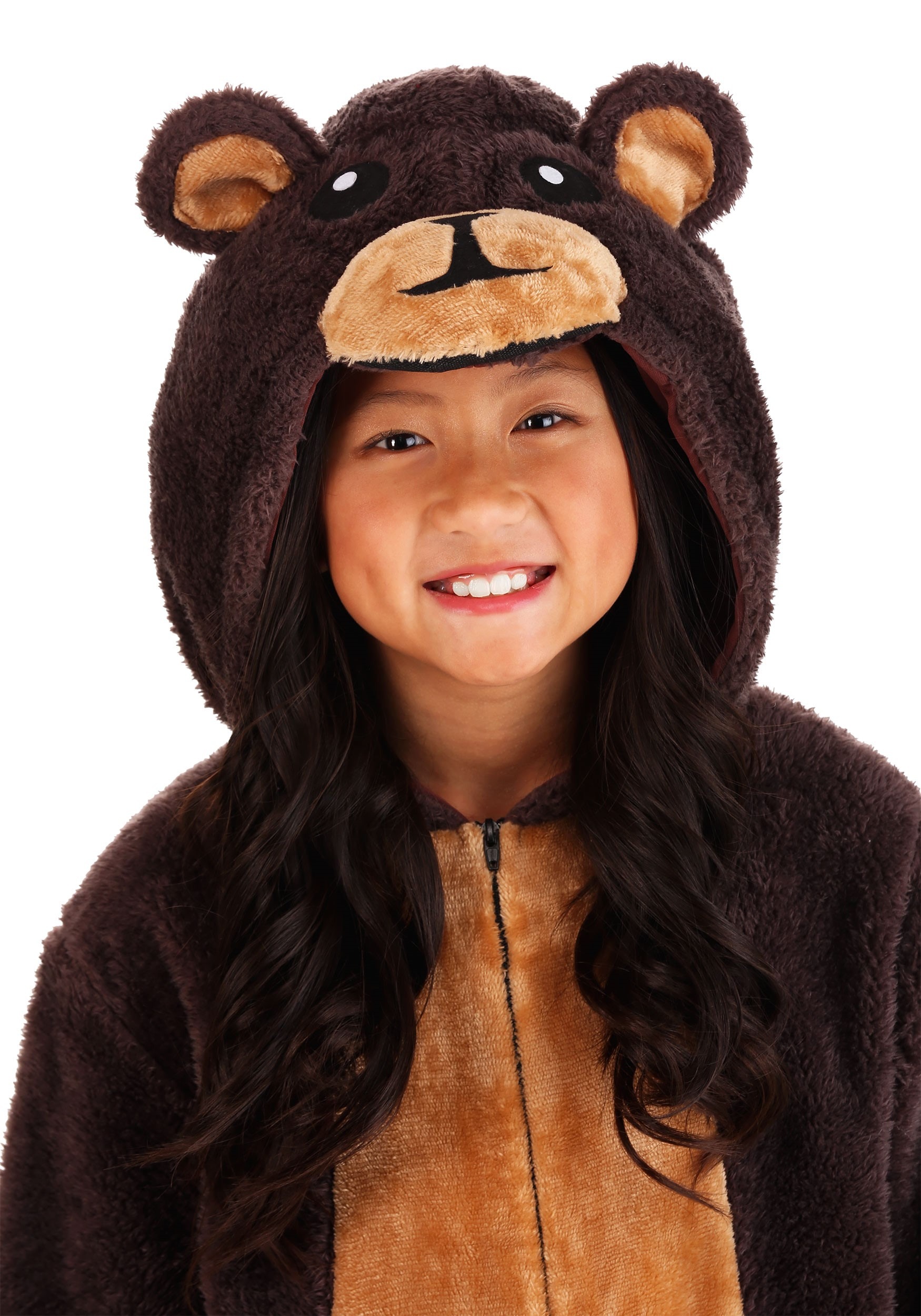 Kids Jumpsuit Costume Brown Bear