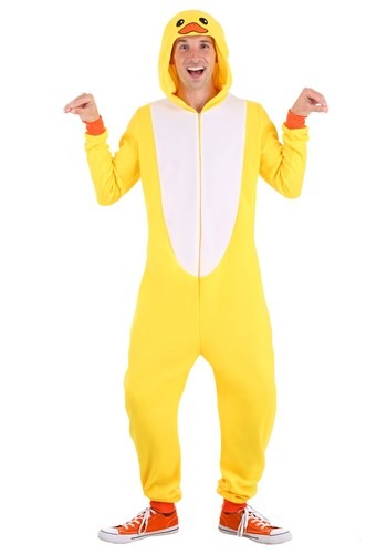 Adult Yellow Duck Onesie Alt 2