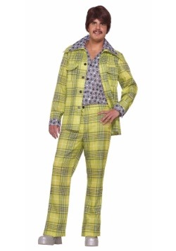 Men's Leisure Suit Plaid Costume