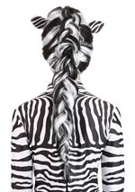 Zebra Wig Women's Back