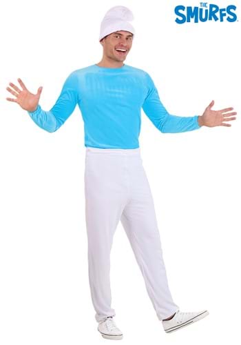 The Smurfs Mens Plus Size Smurf Costume