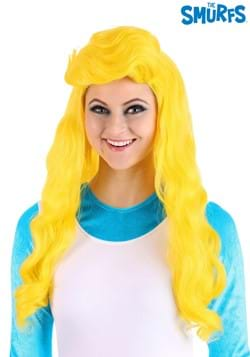 costume with yellow wig