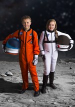 White Astronaut Costume Girl's
