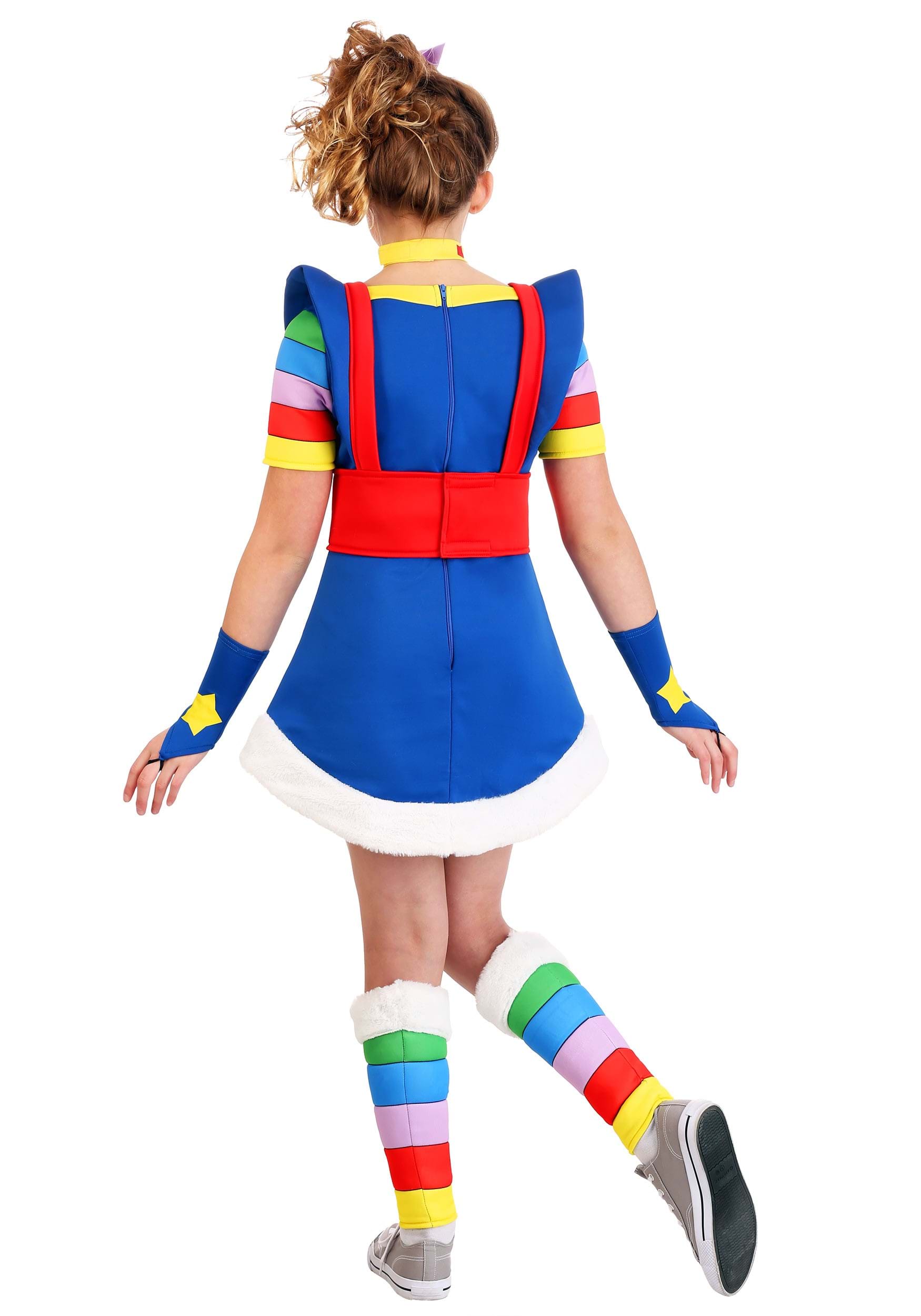 Girl's Rainbow Brite Costume