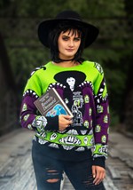 Beetlejuice Lydia Deetz Ugly Halloween Sweater Alt 14