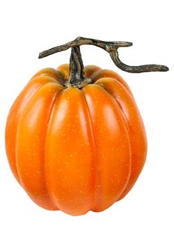 Orange 7.5" Tall Pumpkin Decoration