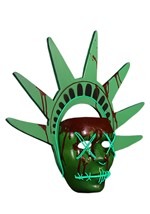 The Purge Lady Liberty Light Up Mask Alt 2