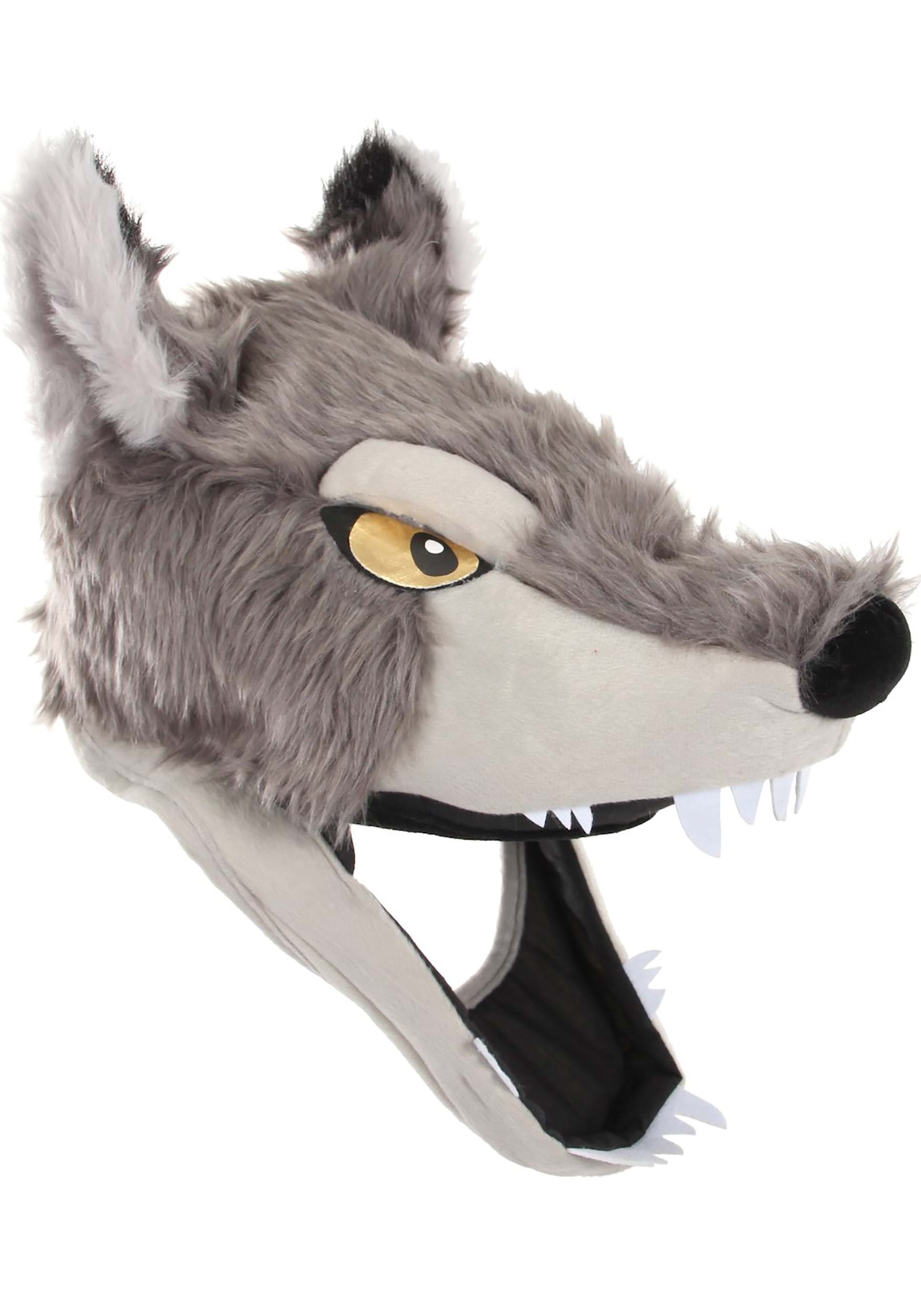 Wolf Jawesome Costume Hat Mask