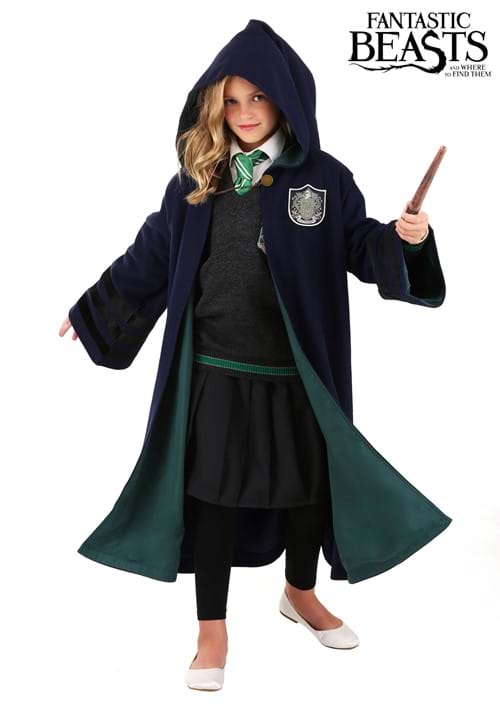 Child Vintage Hogwarts Slytherin Robe Upd