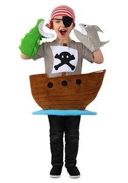 Child Candy Catcher Pirate Ship Costume