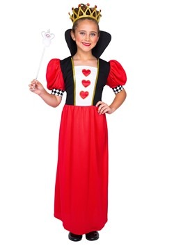 Girl's Fairytale Queen of Hearts Costume