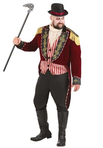 Plus Size Men's Scary Ringmaster Costume