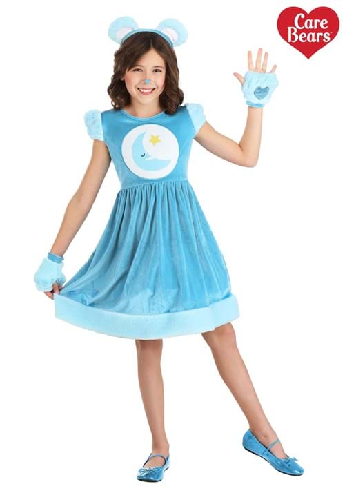Girls Bedtime Bear Party Dress Costume