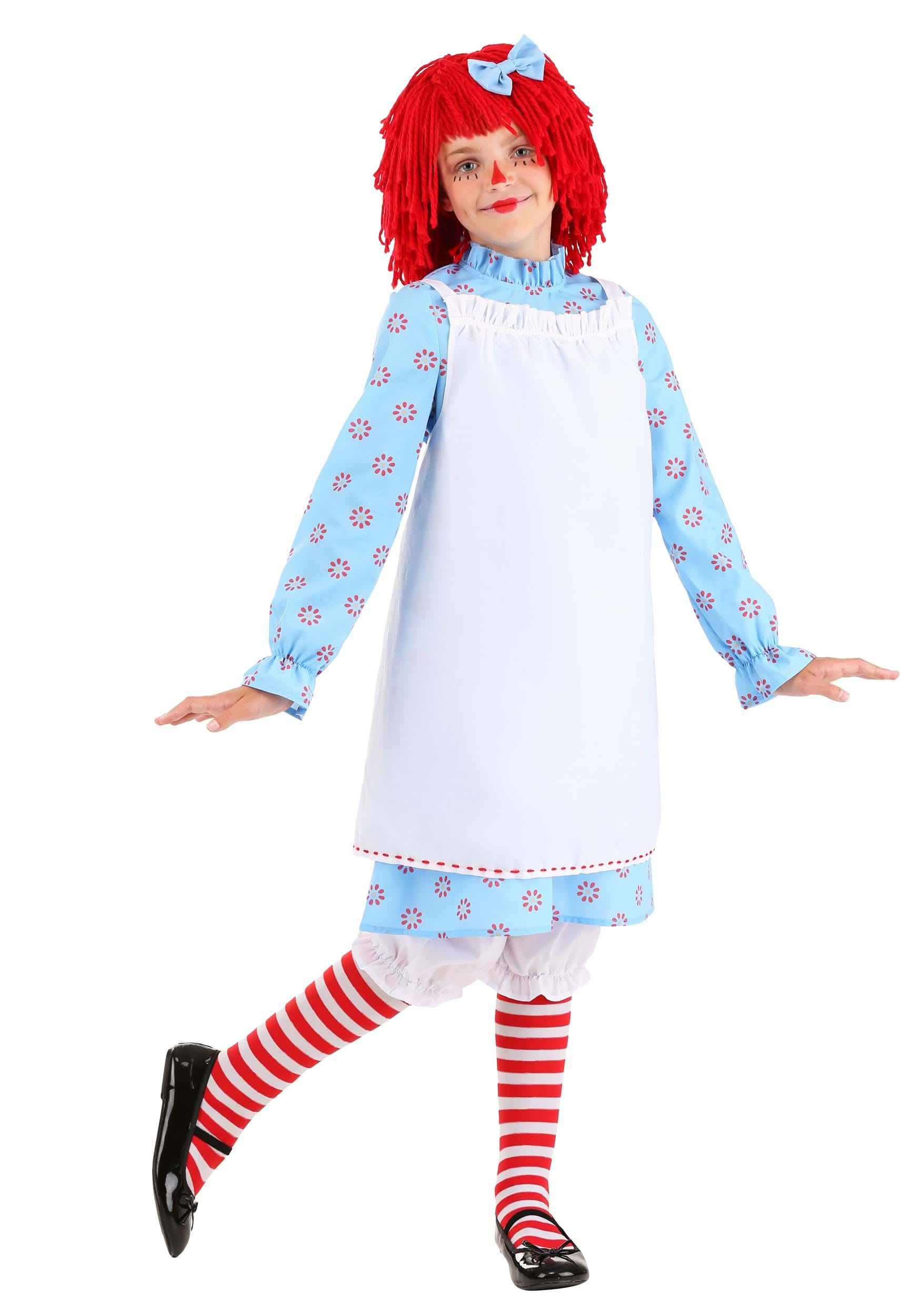 Exclusive Raggedy Ann Costume For Kid's