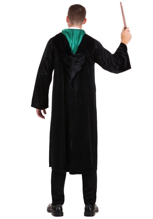 Deluxe Harry Potter Slytherin Robe Plus Size Costume For Adults 5582