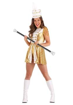Women's Golden Marching Band Costume