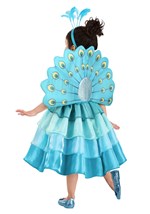 Toddler's Pretty Peacock Costume Back