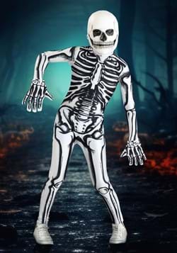 White Skeleton Kids Costume