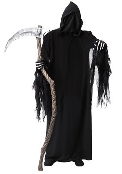 Adult's Plus Size Dark Reaper Costume Main