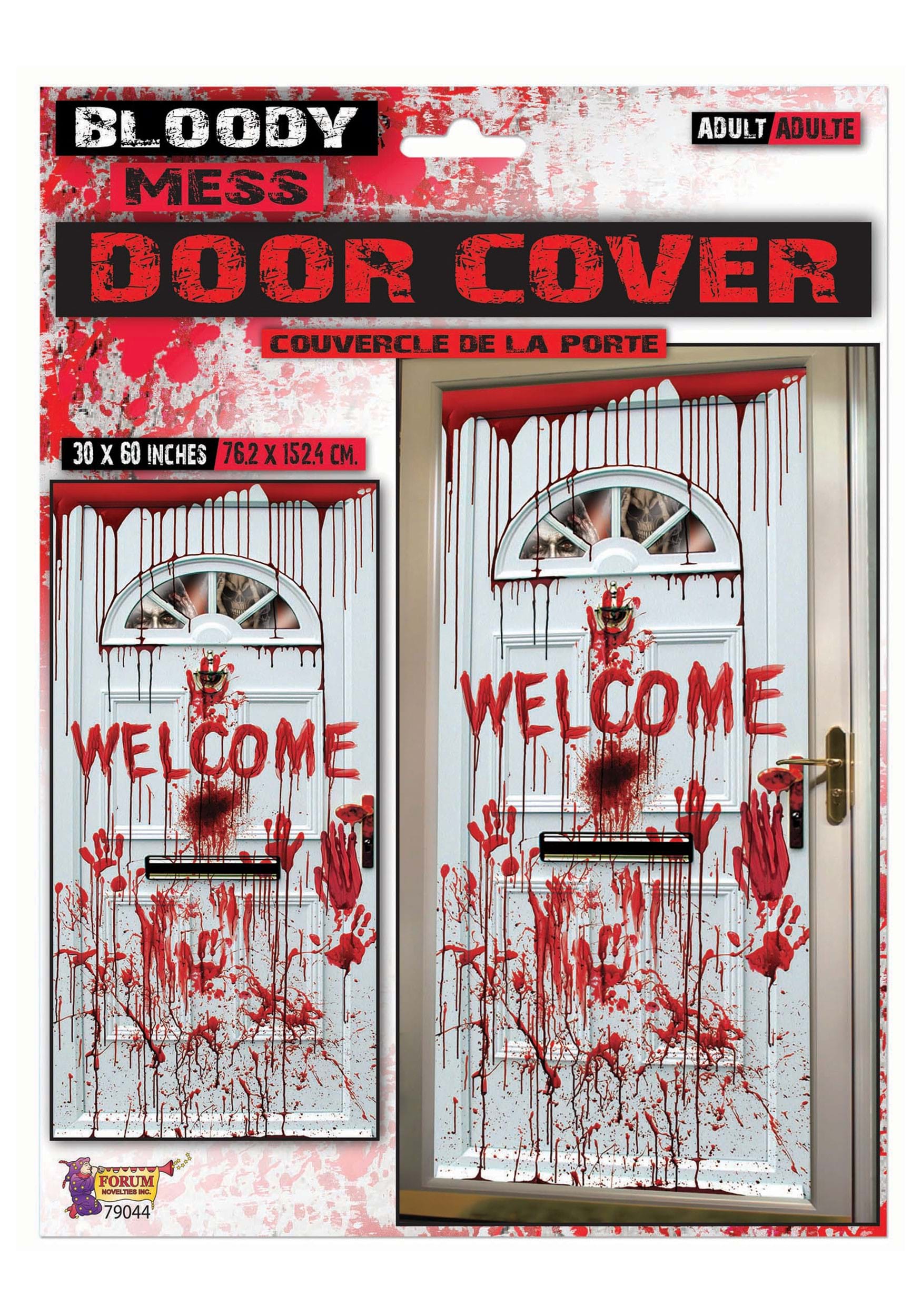 Bloody Mess 30 X 60 Door Cover