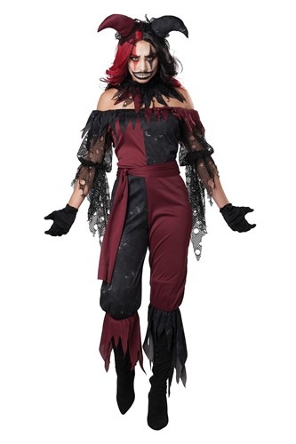 Women's Psycho Jester Costume