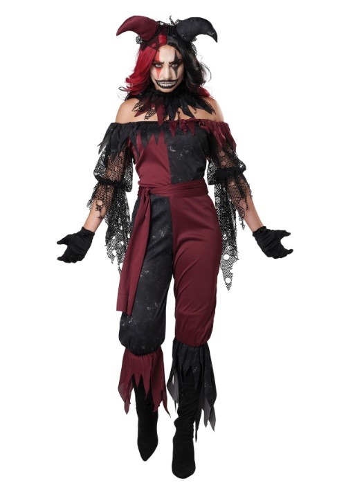 Women's Psycho Jester Costume
