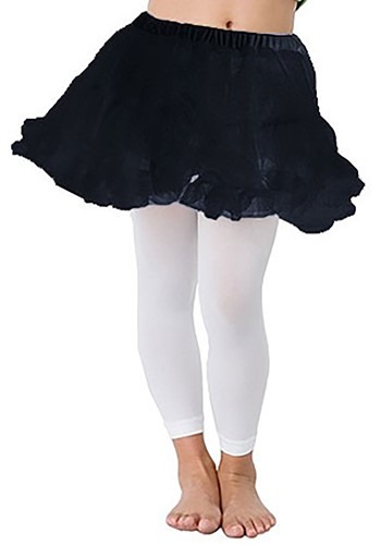 Kids Black Petticoat