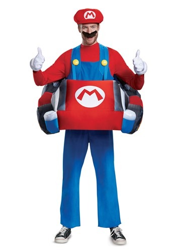 Adult Mario Kart Inflatable Kart Costume