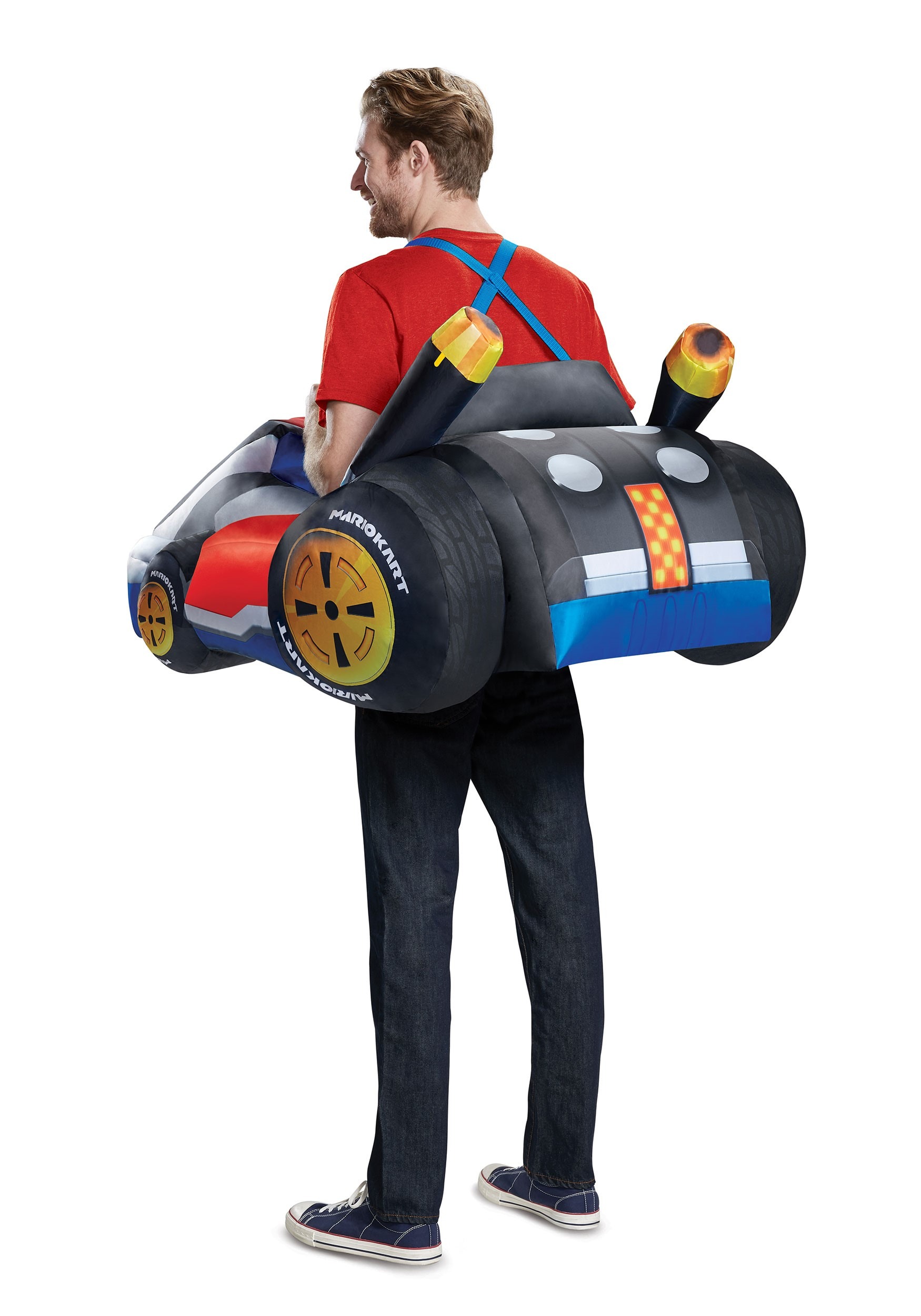 Mario Kart Inflatable Kart Adult Costume