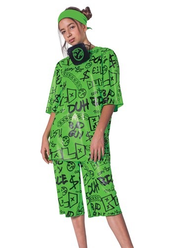 Child's Classic Green Billie Eilish Costume