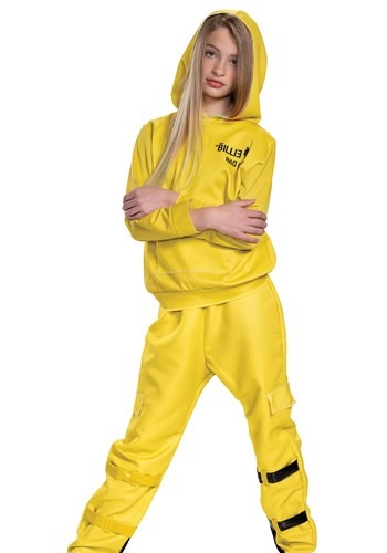 Billie Eilish Kids Classic Yellow Costume