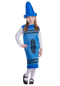 Toddler Blue Crayon Costume