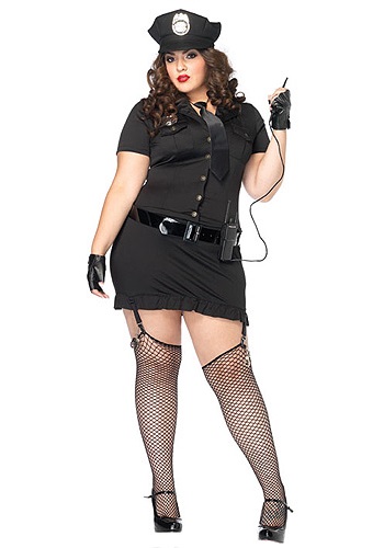 Plus Size Dirty Cop Costume