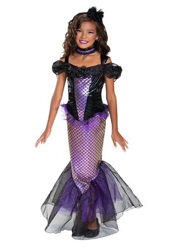 Girl's Darkest Siren Costume