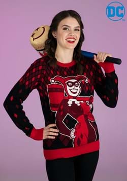 Harley Quinn Hammer Time Adult Ugly Christmas Sweater-2