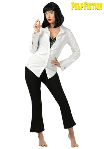 Women's Plus Size Mia Wallace Pulp Fiction Costume