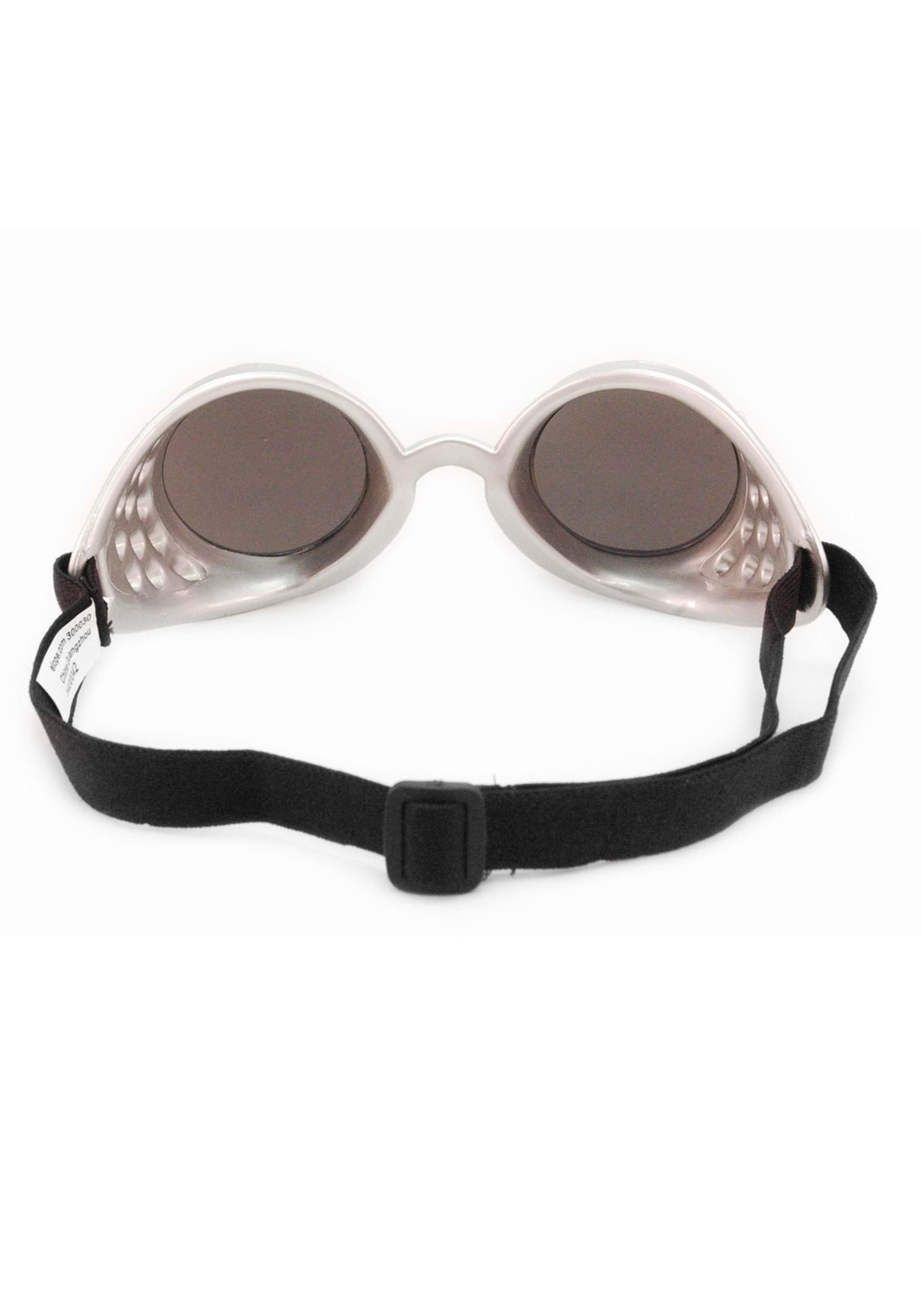 Black/Mirrored Industrial Goggles