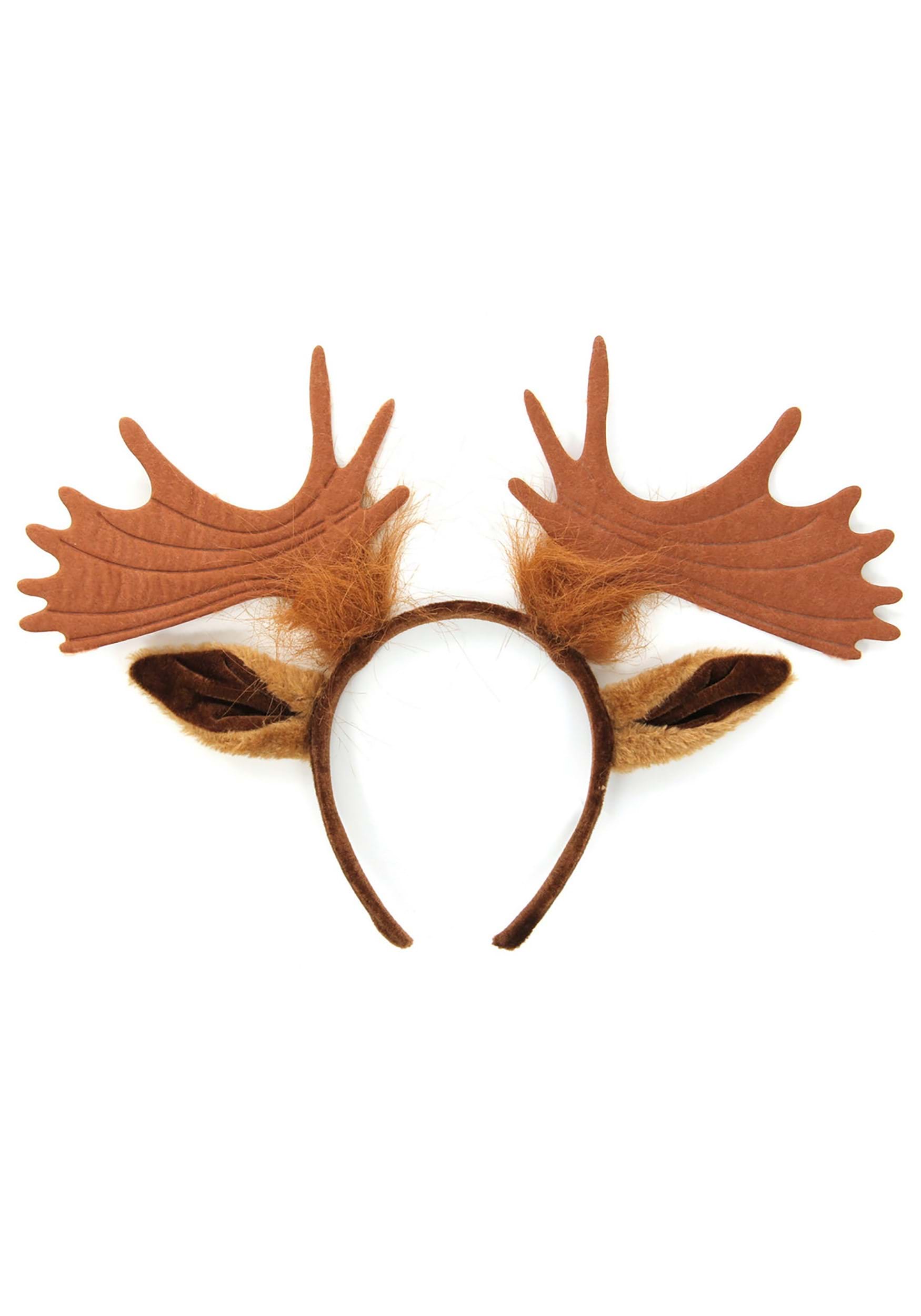 Headband Moose Ears & Antlers