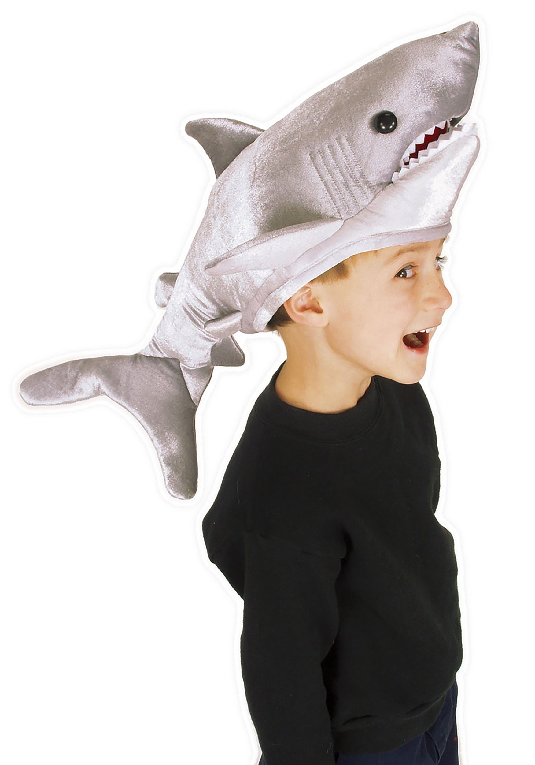 Kids Shark Plush Costume Hat