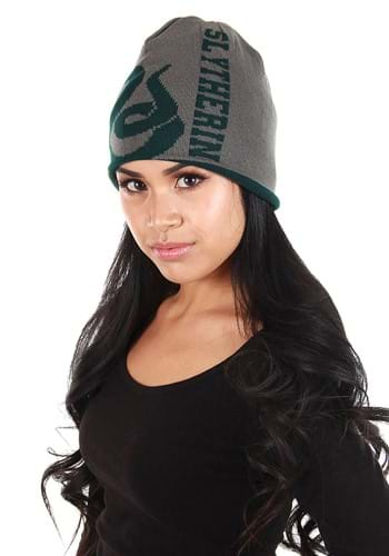 Slytherin Reversible Knit Beanie Alt 4