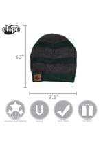 Slytherin Heathered Knit Beanie Alt 4