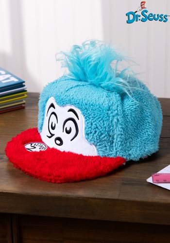 Thing 2 Fuzzy Costume Cap Main-update