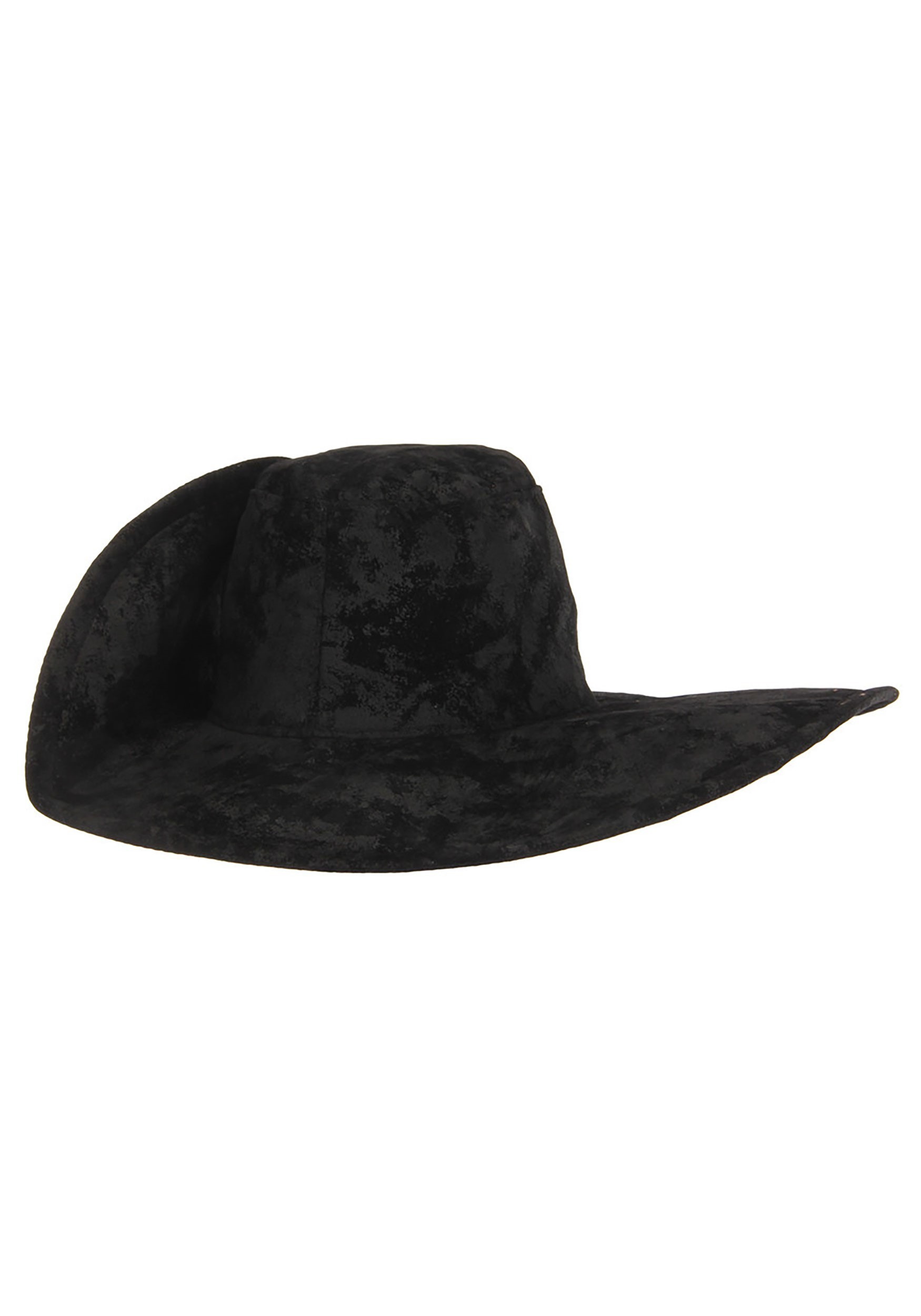 Black Musketeer Costume Hat