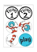 Thing 1&2 Bricky Blocks Build-On Snapback Hat Kit Alt 7