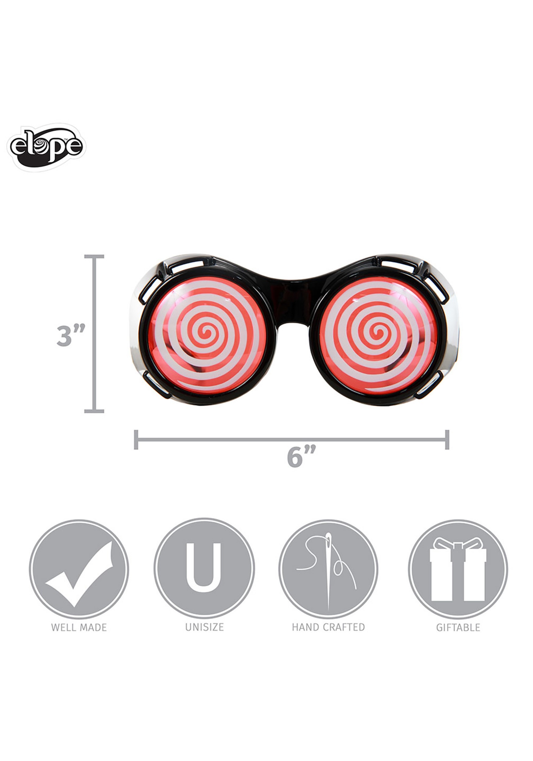 X-Ray Goggles Black & Red