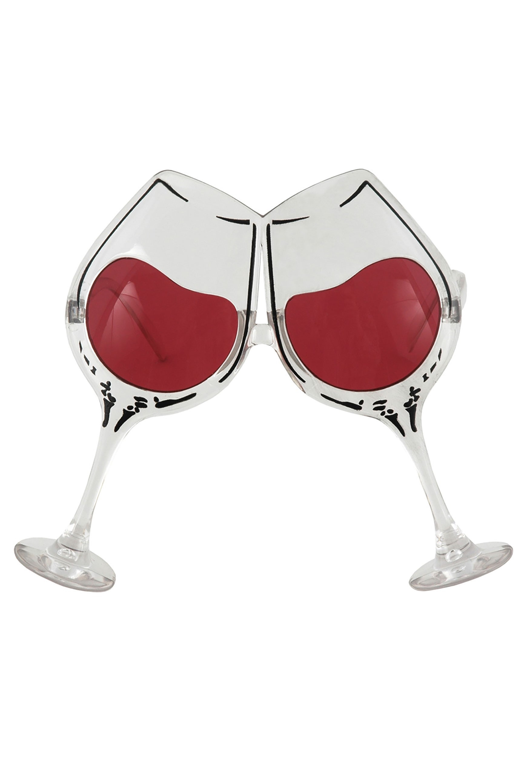 Wine Goblet Clear/Rose Eyeglasses