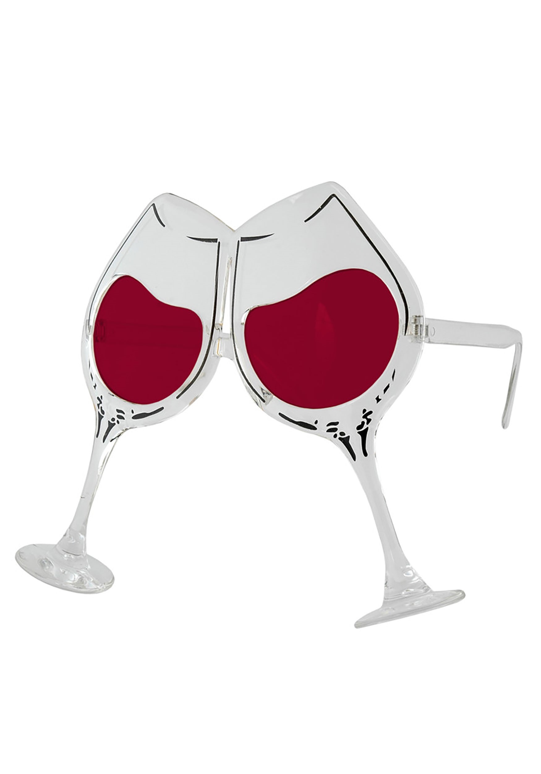 Wine Goblet Clear/Rose Eyeglasses